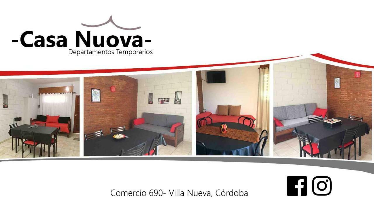 Casa Nuova Depto Uno Appartement Villa María Buitenkant foto